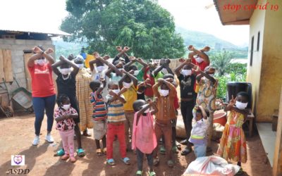 L’ASDD apporte du sourire aux enfants de l’orphelinat Notre-Dame de la Miséricorde de Nkolbisson à Yaoundé