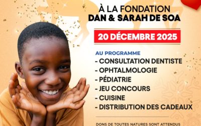 Cadeau de noël a l&rsquo;orphelinat Petit Dan et Sarah de SOA